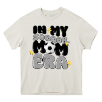 Cream in my soccer mom era Heavy Core Tee - MaliasSmallBusiness