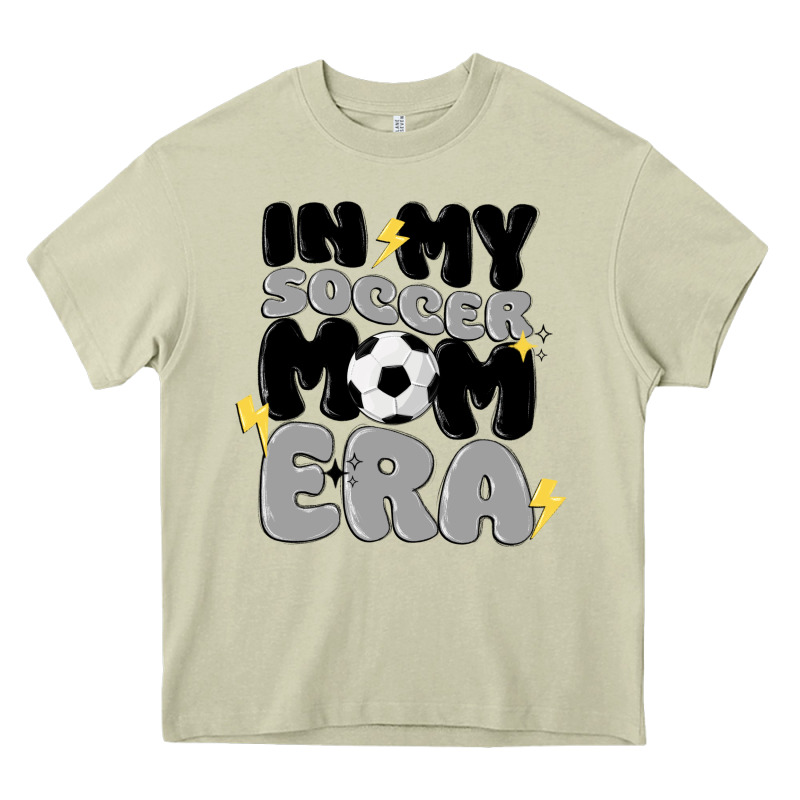 In My Soccer Mom Era Heavy Core Tee by MaliasSmallBusiness | Teevron