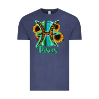 Vintage Denim Pisces Zodiac Vintage Tee - Bettercallsaul