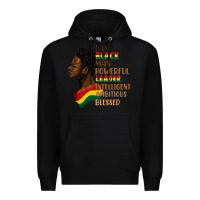 Black I am black man Premium Hoodie - FaDigitalArtStudio