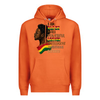 Carrot I am black man Premium Hoodie - FaDigitalArtStudio