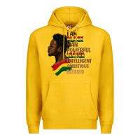 Lemon I am black man Premium Hoodie - FaDigitalArtStudio
