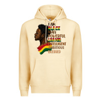 Pina Colada I am black man Premium Hoodie - FaDigitalArtStudio