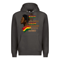 Smoke I am black man Premium Hoodie - FaDigitalArtStudio