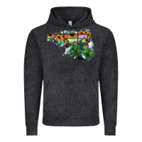 Vintage Black Maryland Map Sunflower Cactus Serape Vintage Hoodie - RanaPortraitStore