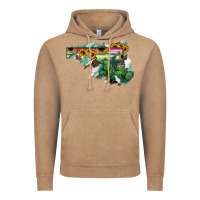 Vintage Coffee Maryland Map Sunflower Cactus Serape Vintage Hoodie - RanaPortraitStore