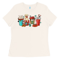 Bone dog mama golden retriever Ladies Tee - MaliasSmallBusiness