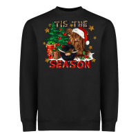 Black tis the season Heavyweight Sweatshirt - CowGirlArtShop