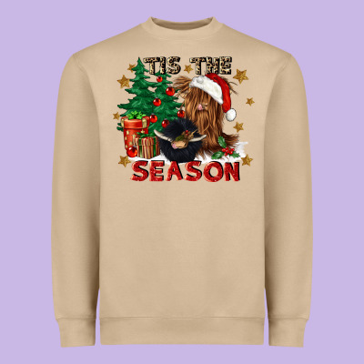 Tis The Season Heavyweight Sweatshirt Designed By Cowgirlartshop
