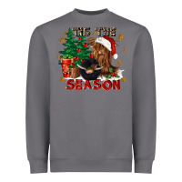 Storm tis the season Heavyweight Sweatshirt - CowGirlArtShop