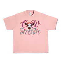 Salmon Cow Mom Urban Heavy Tee - Bettercallsaul