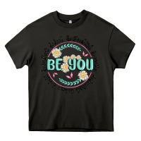 Asphalt be you inspiration Heavy Core Tee - MaliasSmallBusiness