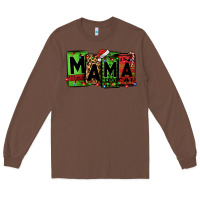Chestnut Christmas mama Long Sleeve Tee - Jasminsmagicworld