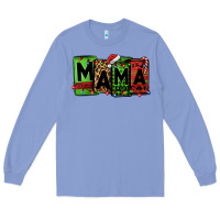 Colony Blue Christmas mama Long Sleeve Tee - Jasminsmagicworld