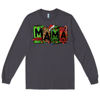 Smoke Christmas mama Long Sleeve Tee - Jasminsmagicworld