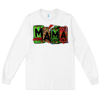 White Christmas mama Long Sleeve Tee - Jasminsmagicworld