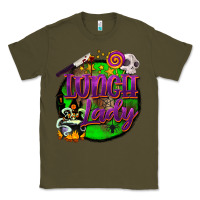 Army Green halloween lunch lady Classic Tee - BarkalooDesign