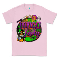 Bubblegum Pink halloween lunch lady Classic Tee - BarkalooDesign