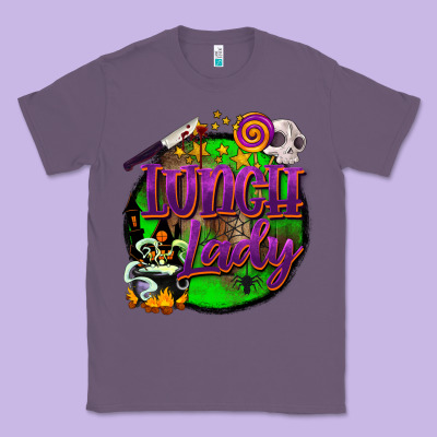 Halloween Lunch Lady Classic Tee Designed By Barkaloodesign