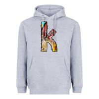 Heather Grey farm life alphabet lowercase letters k Heavyweight Hoodie - BundleAndBundleShop