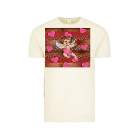 Vintage Arctic valentine's day cupid heart Vintage Tee - RanaPortraitStore
