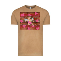 Vintage Camel valentine's day cupid heart Vintage Tee - RanaPortraitStore
