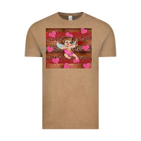 Valentine's Day Cupid Heart Vintage Tee | Teevron