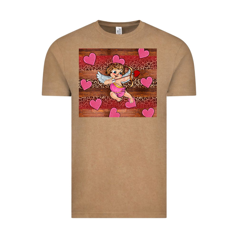 Valentine's Day Cupid Heart Vintage Tee by RanaPortraitStore | Teevron
