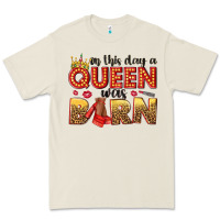 Bone on this day a queen was born Premium Tee - NancyCooperArtShop