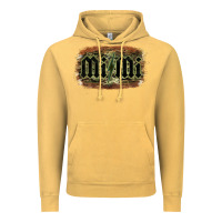 Vintage Mustard Camouflage Patterned Mimi Tried Vintage Hoodie - Bettercallsaul
