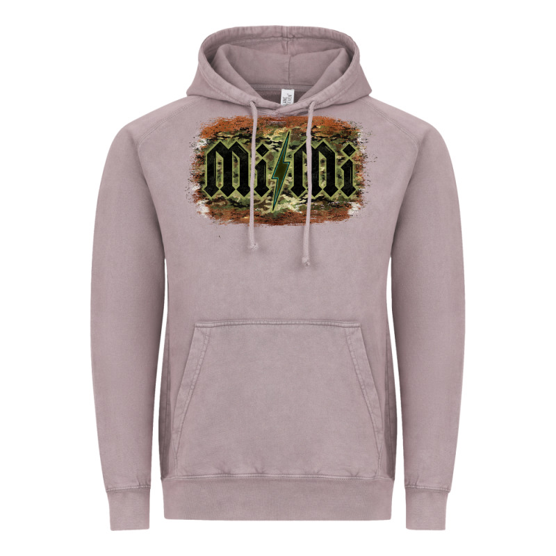 Camouflage Patterned Mimi Tried Vintage Hoodie by Bettercallsaul | Teevron