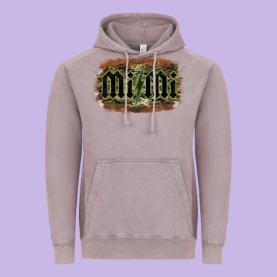 Camouflage Patterned Mimi Tried Vintage Hoodie Designed By Bettercallsaul