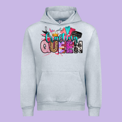 Crafting Queen Urban Hoodie Designed By Artiststas