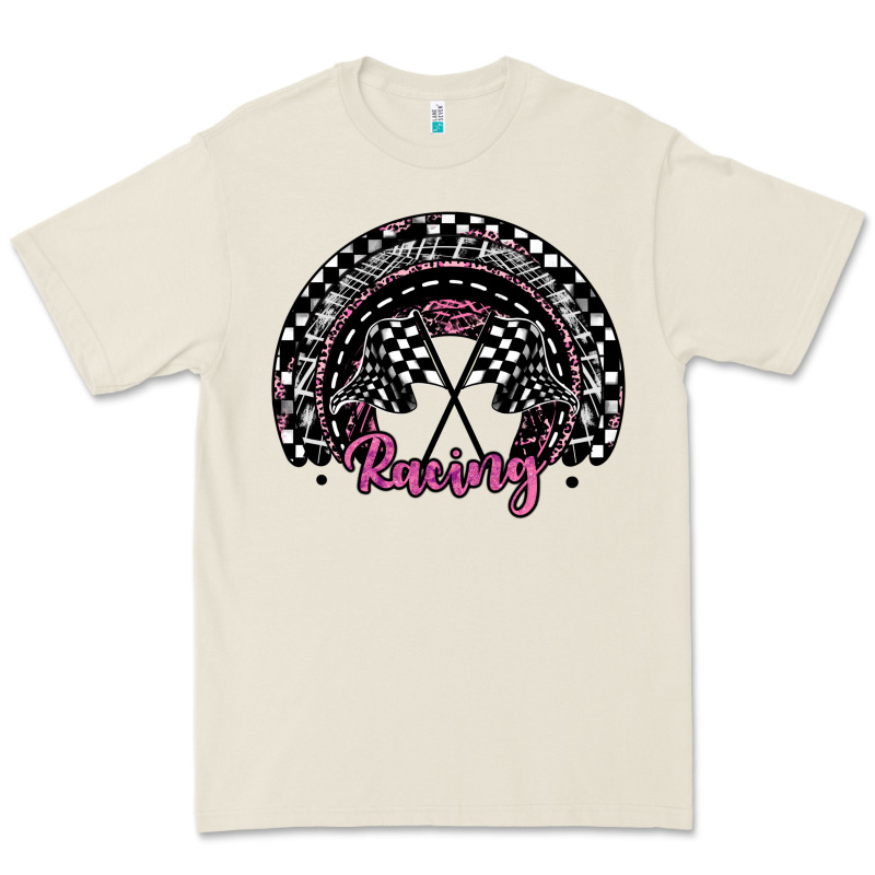 Racing Checkered Rainbow Premium Tee by JahusDesignShop | Teevron
