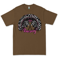 Cacao racing checkered rainbow Premium Tee - JahusDesignShop