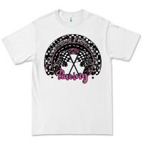 White racing checkered rainbow Premium Tee - JahusDesignShop