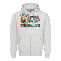 Dove Grey Dental Life Dentist Coffee Cups Zipper Hoodie - FaDigitalArtStudio