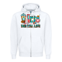 Dental Life Dentist Coffee Cups Zipper Hoodie | Teevron