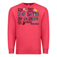 Cardinal 100 days of school Premium Sweatshirt - LillyAllenDesigns