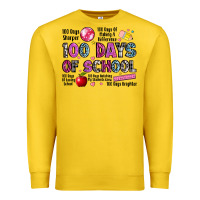 Lemon 100 days of school Premium Sweatshirt - LillyAllenDesigns