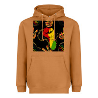 Meerkat African Freedom Seamless Pattern Heavyweight Hoodie - BundleAndBundleShop