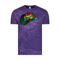 Cloud Purple Aztec Sunflower Cowboy Hat Vintage Tee - Bettercallsaul