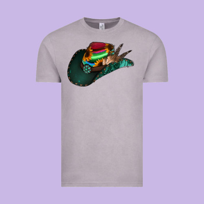 Aztec Sunflower Cowboy Hat Vintage Tee Designed By Bettercallsaul
