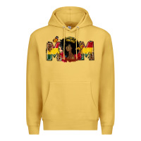 Antique Gold Juneteenth mom Premium Hoodie - FaDigitalArtStudio