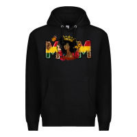 Black Juneteenth mom Premium Hoodie - FaDigitalArtStudio