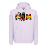 Lilac Juneteenth mom Premium Hoodie - FaDigitalArtStudio