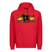 Red Juneteenth mom Premium Hoodie - FaDigitalArtStudio