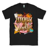 Black fall  lunch lady Classic Tee - BarkalooDesign