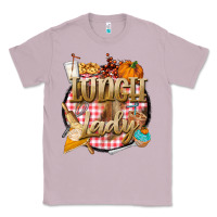 Lilac fall  lunch lady Classic Tee - BarkalooDesign
