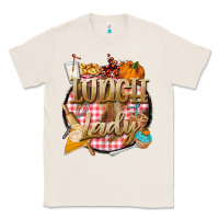Natural fall  lunch lady Classic Tee - BarkalooDesign